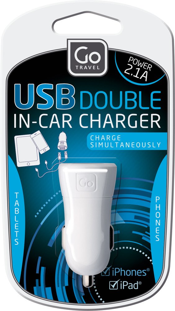 GO Travel  USB In-car Charger