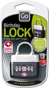 GO TRAVEL Birthday Lock