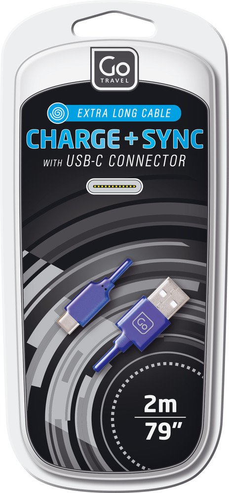 Go Travel 2M USB-C Cable