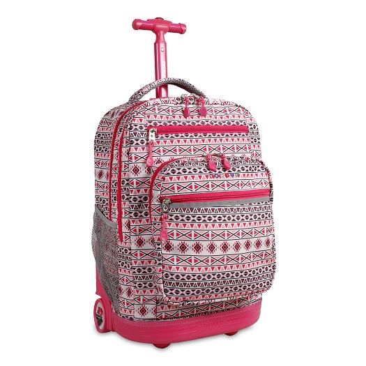 Sundance Skandi Pink Mochila Escolar Con Ruedas