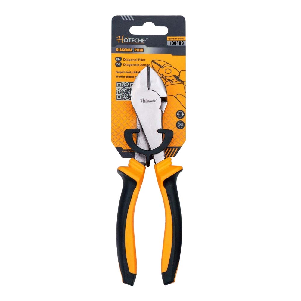 [100409] (7"/180mm) Alicate de Corte Diagonal para Trabajo Pesado