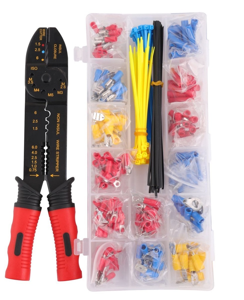 [140271] (270Pcs) Juego de Pelacable con Accesorios