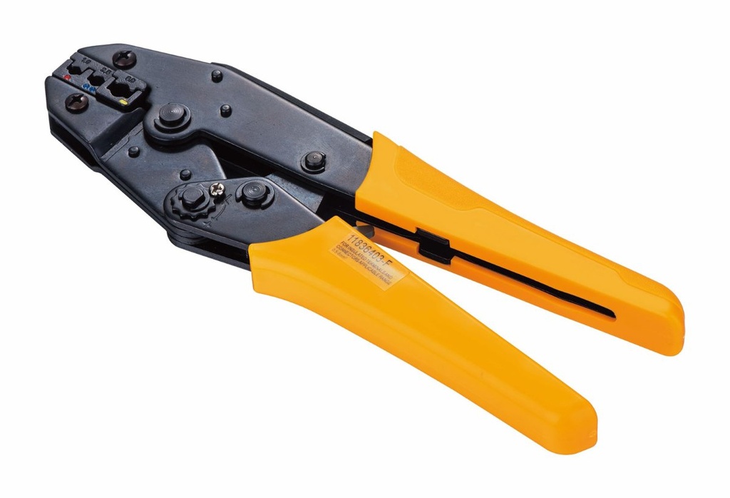 [140801] (9"/225mm) Alicate para Engarzar con Ratchet