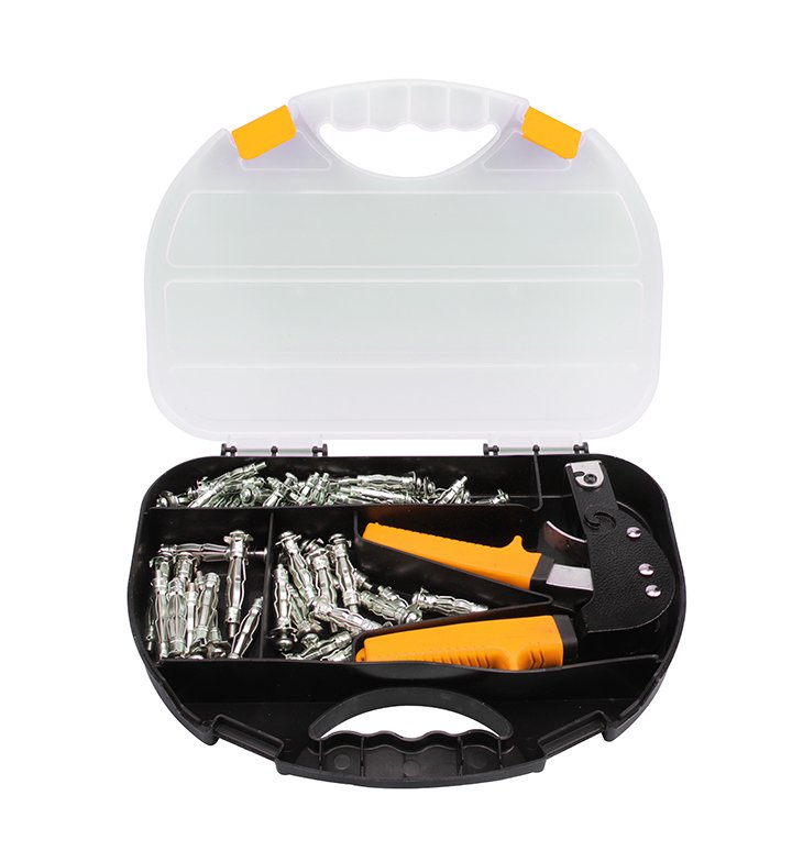 [160812] (61 Pcs) Pistola Extractora de Pernos de Expansión