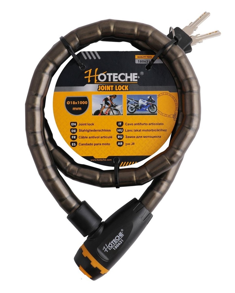 [180631] (1000mm) Candado Con Cable Espiral (18)