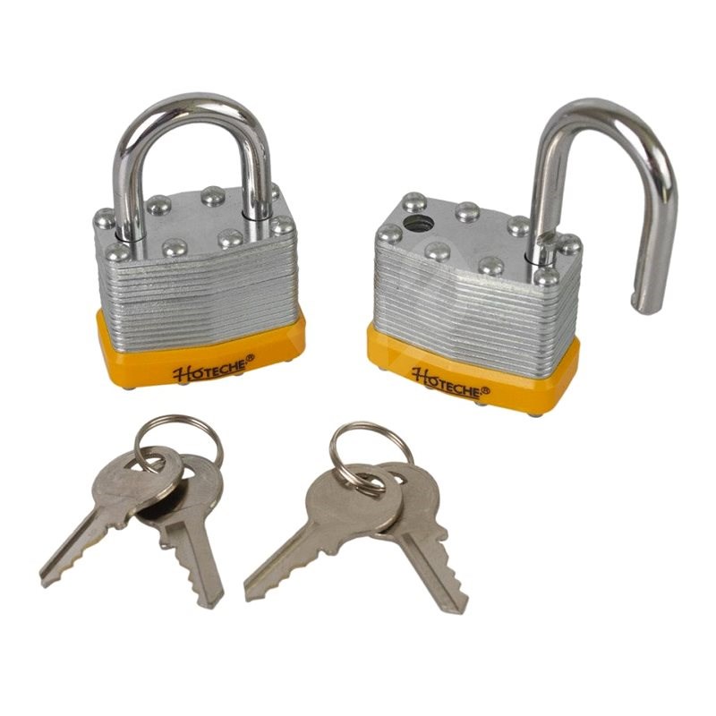 [181501] (2Pcs) Juego de Candados Laminados (40mm)