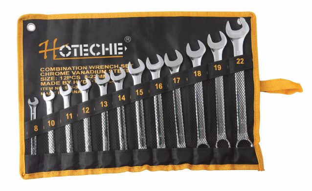 [191004] (12Pcs) Juego de Llaves Combinadas