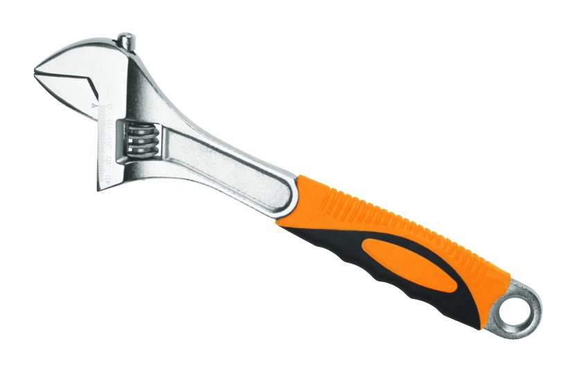 [191303] (10''/250 mm) Llave Ajustable con Mango Bicolor