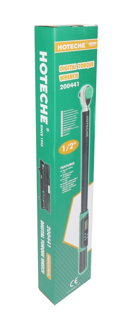 (1/2") Llave de Torque Digital (250 lb-ft)