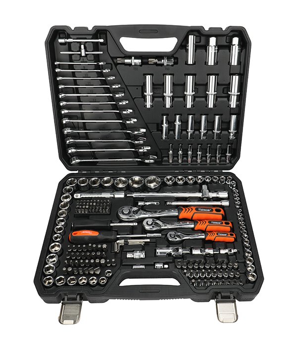 [203104] 219pcs 1/4 ", 3/8" y 1/2 "Conjunto de socket