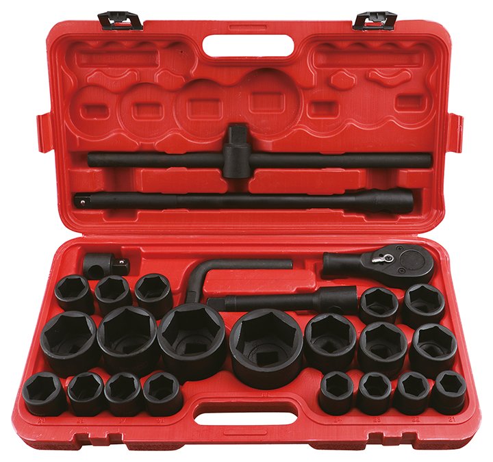 [203626] 3/4" y 1" 26pcs Juego de Dados