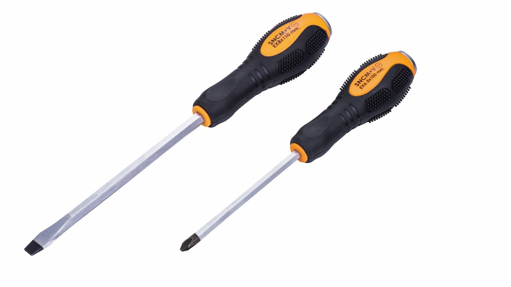 [240202] (2 Pcs) Juego De Destornilladores de Golpe