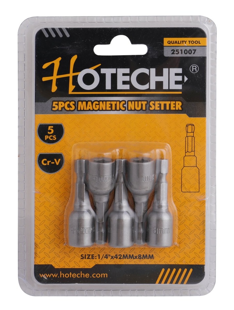 [251007] AJUSTE DE TUERCAS MAGNÉTICAS 5PCS