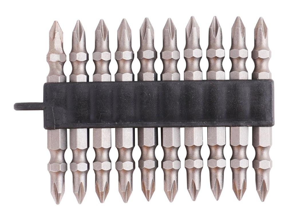 [251011] DOBLE EXTREMO DESTORNILLADOR 10PCS PH1-65MM