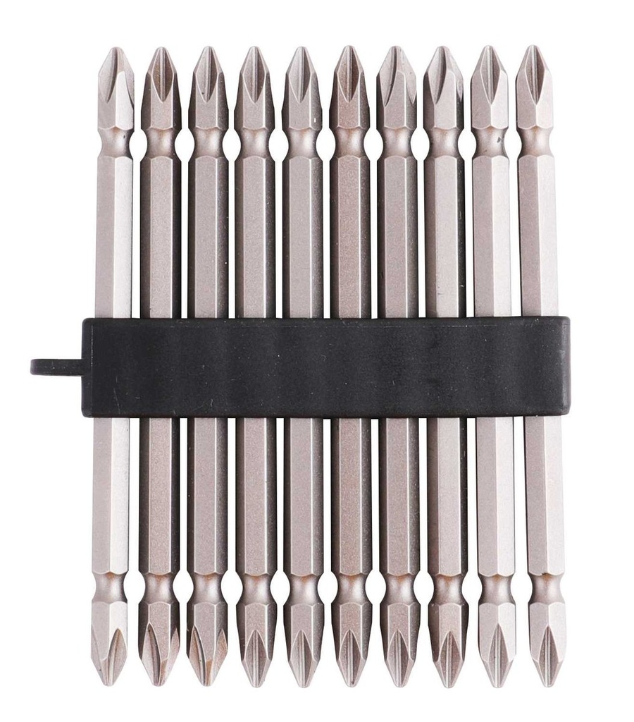 [251014] DOBLE EXTREMO DESTORNILLADOR 10PCS PH2-110MM  "