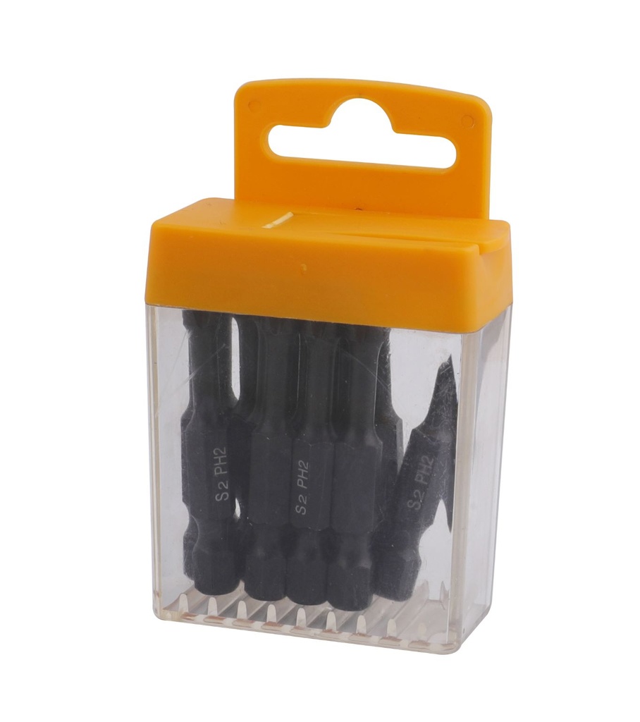 [251019] (15Pcs) Puntas Destornillador de Impacto PH2 50mm