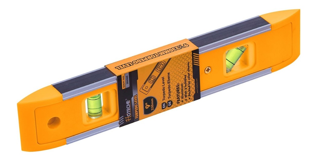 Nivel De Torpedo 9"/ 225 Mm Con 3 Viales