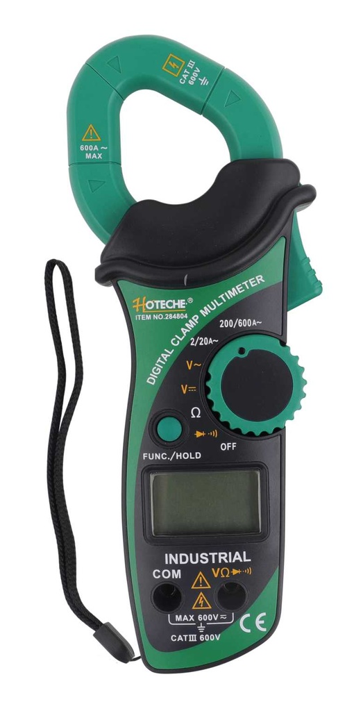 [284804] multimetro de Pinza Digital 9v  (industrial)