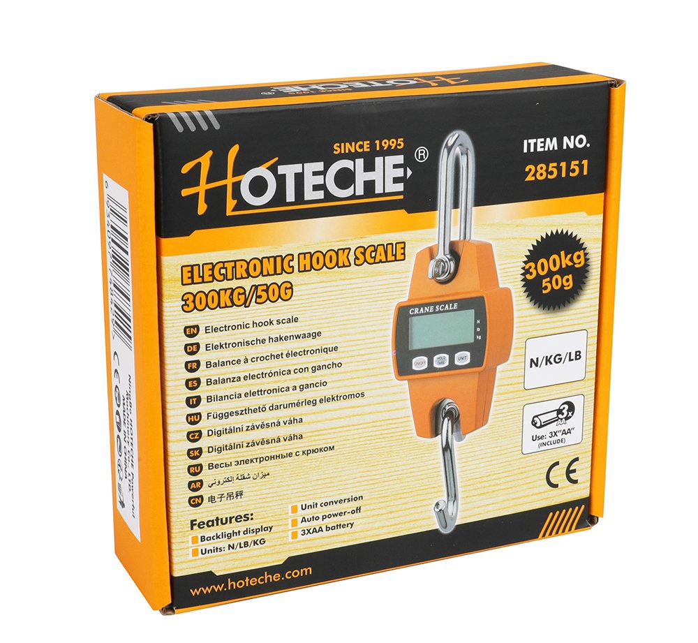 [285151] Pesa Electronica de Gancho 300Kg