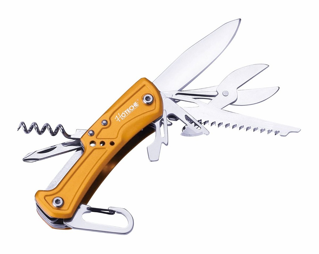 9 En 1 Multi Bolsillo Plegable Cuchillo