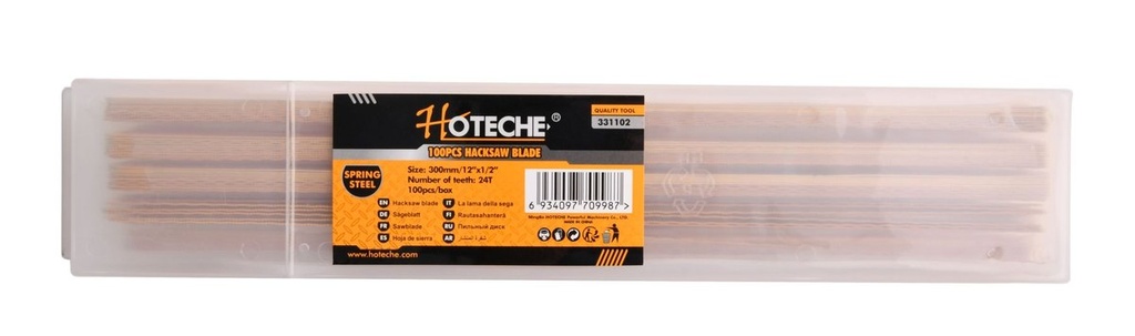 [331102] 100pzs Hojas De Segueta 12" 24D
