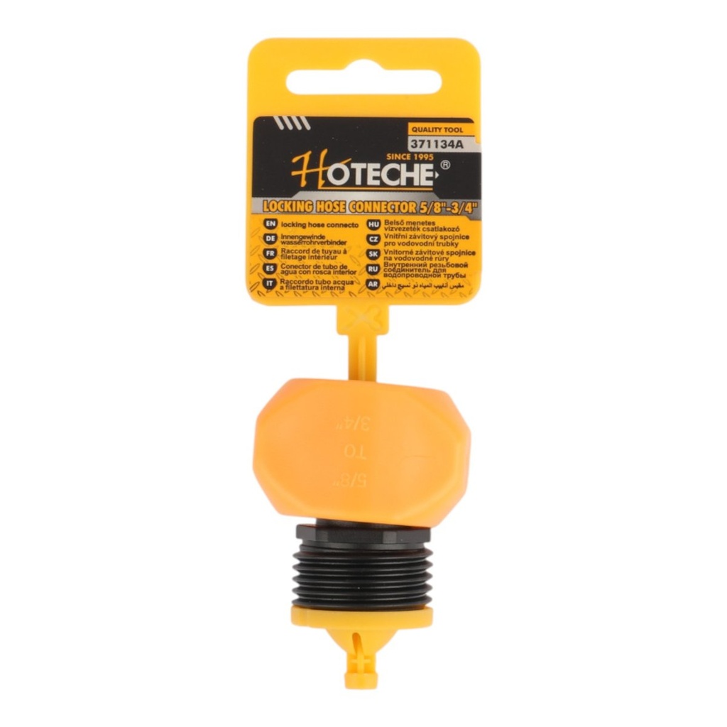 [371134A] Conector Macho con Rosca de 5/8" a 3/4"