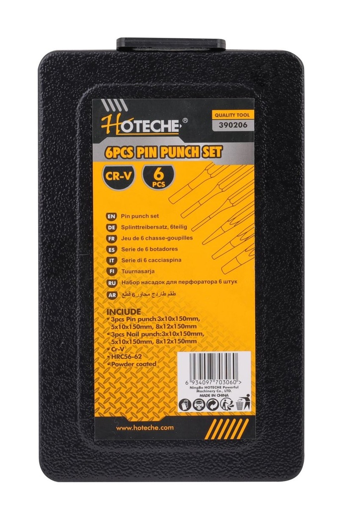 6pcs Juego de perforadoras