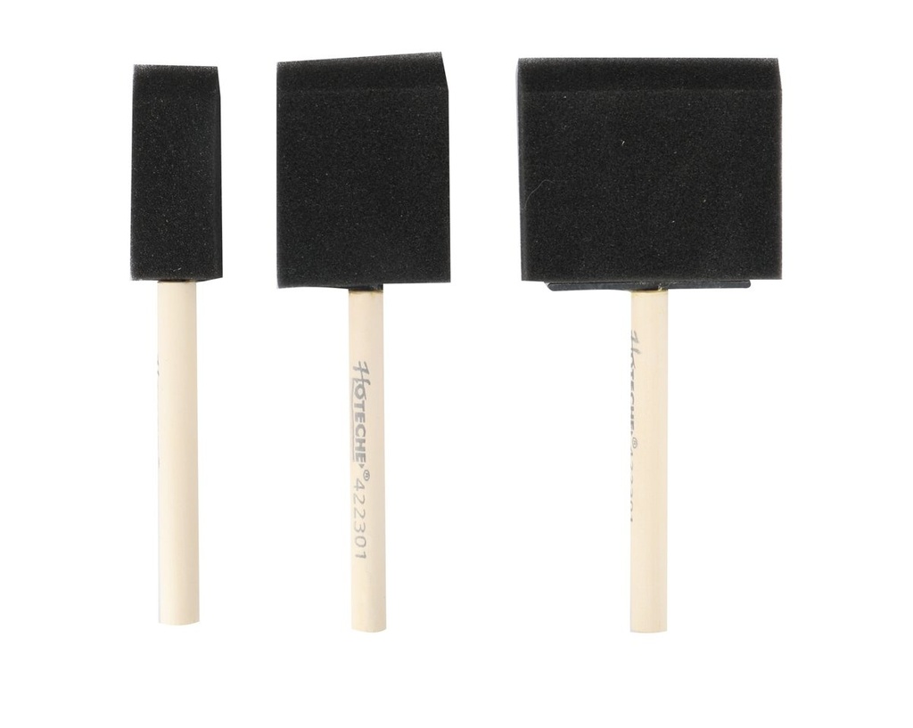(3 Pcs) Juego de Brocha Tipo Esponja