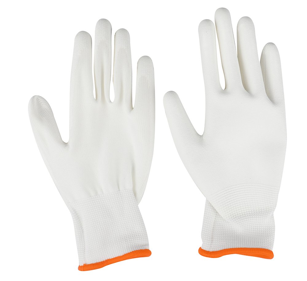 [430120] 10" Guantes de Polyester Blanco (13G)