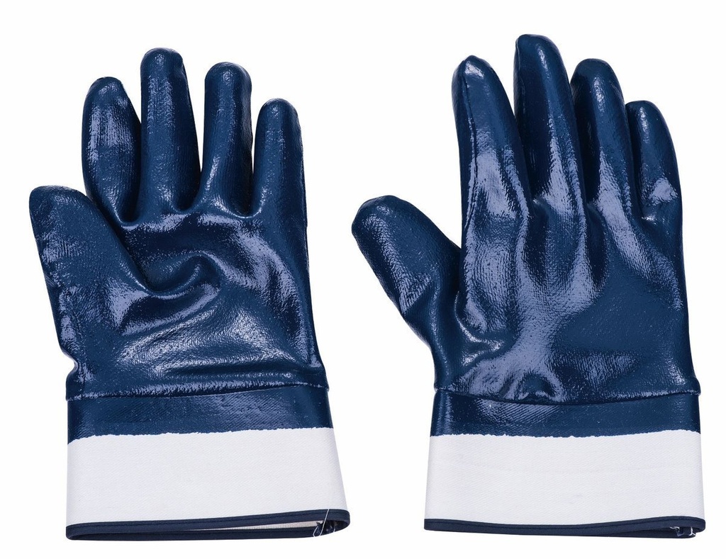 [430409] 9" Guantes De Nitrilo De Jersey De Algodón