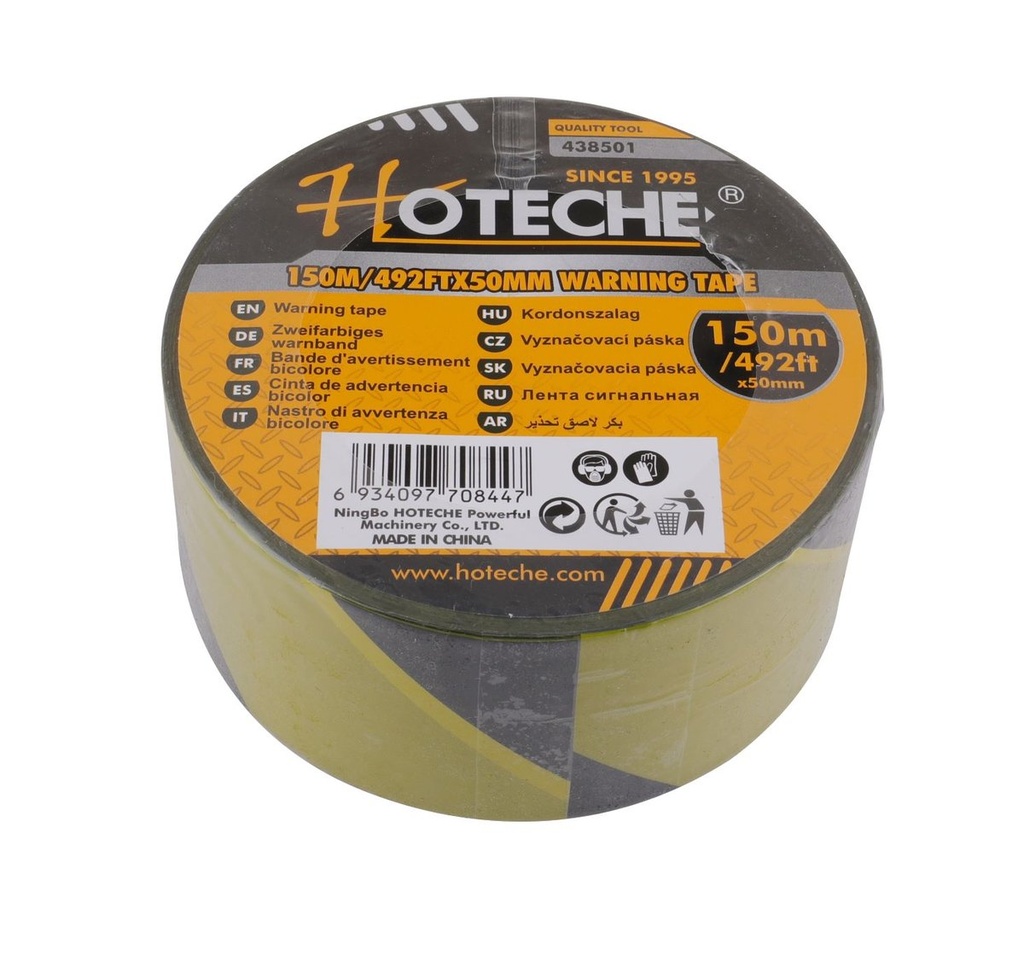 [438501] Cinta de advertencia 50Mmx150Mx0.03Mm