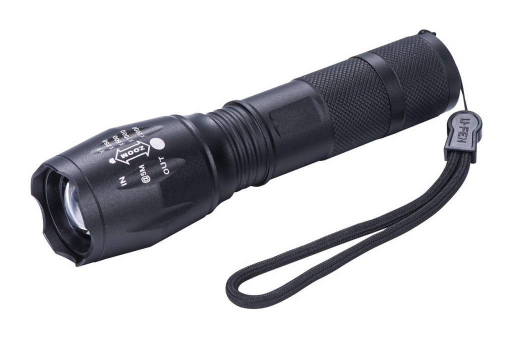 (260 Lumens) Linterna Led Recargable de Metal