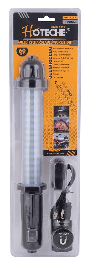 (60 Led) Linterna De Trabajo Recargable