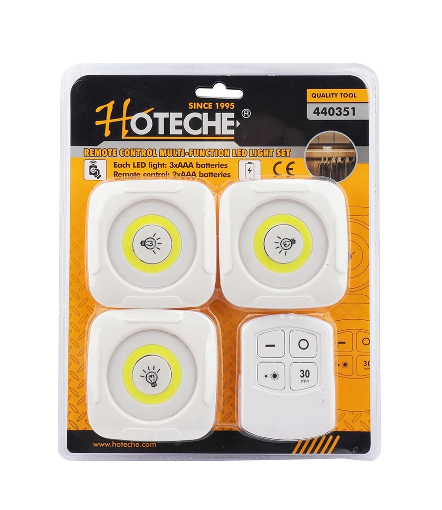 [440351] Linterna Con Control Remoto
