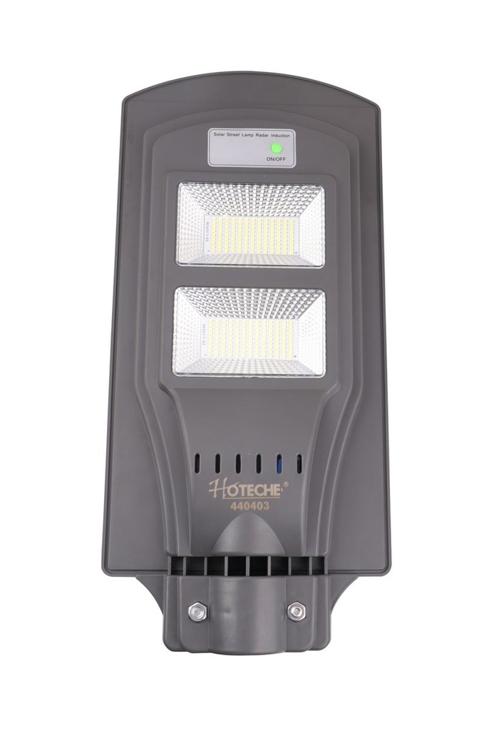 (100W) Lampara Con Panel Solar Y Soporte