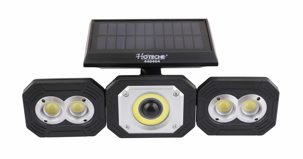 (500 Lumens) Linterna Con Panel Solar Tipo Lupa