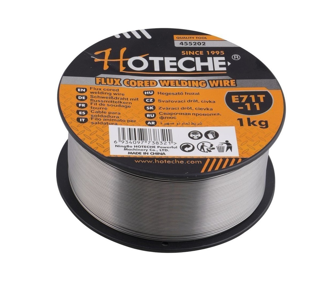 [455202] (1 Kg) Alambre Flux Core E71T-11 0,8mm