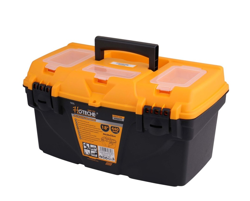 (3 Pcs) Juego De Caja De Herramientas Plastica