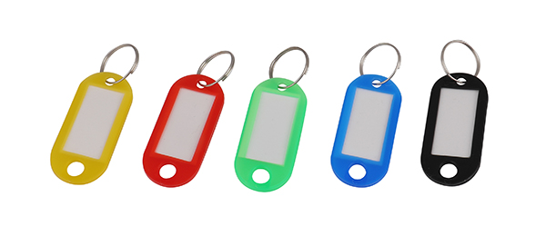(20 pcs) Juegos de Identificadores para llaves Colores Surtidos