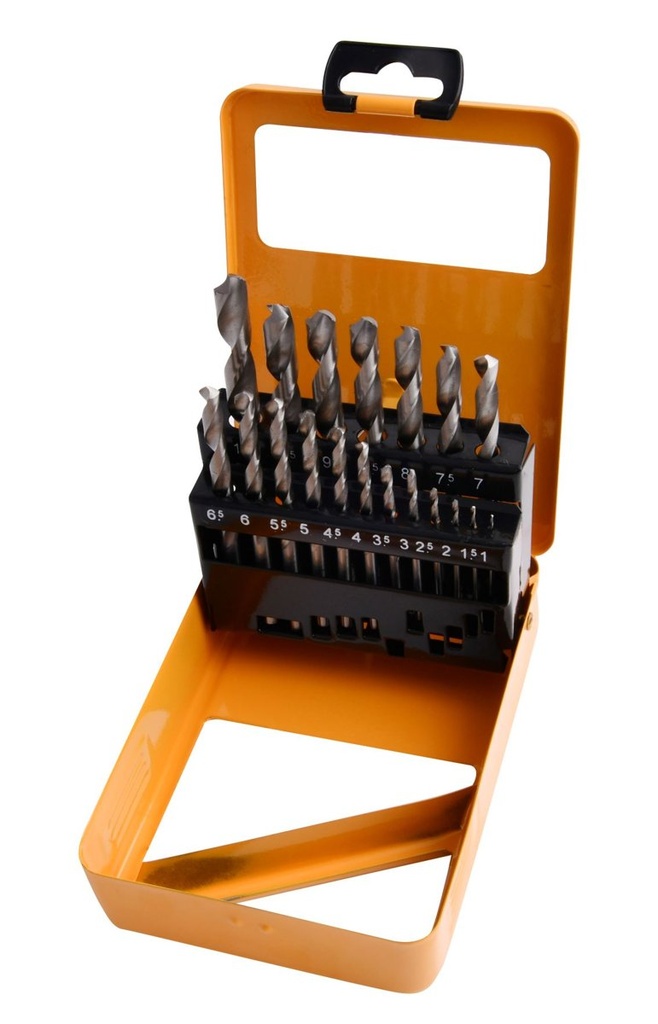 [501002] (19 Pcs) Juego de Brocas Para Metal 1.0-10mm