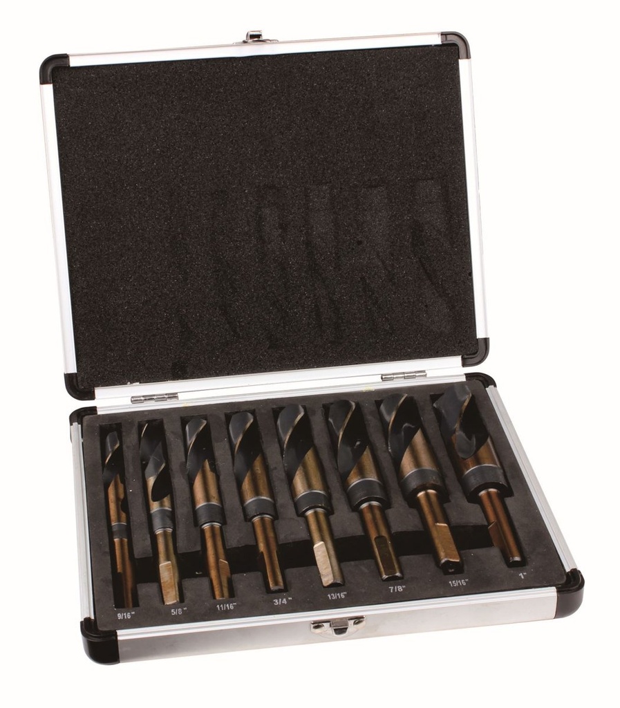 [501041] (13 Pcs) Juego de Brocas Para Metal Cobalto 9/16"- 1"