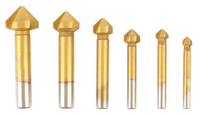 [501082] (6 Pcs) Juego De Brocas Avellanadoras Para Acero