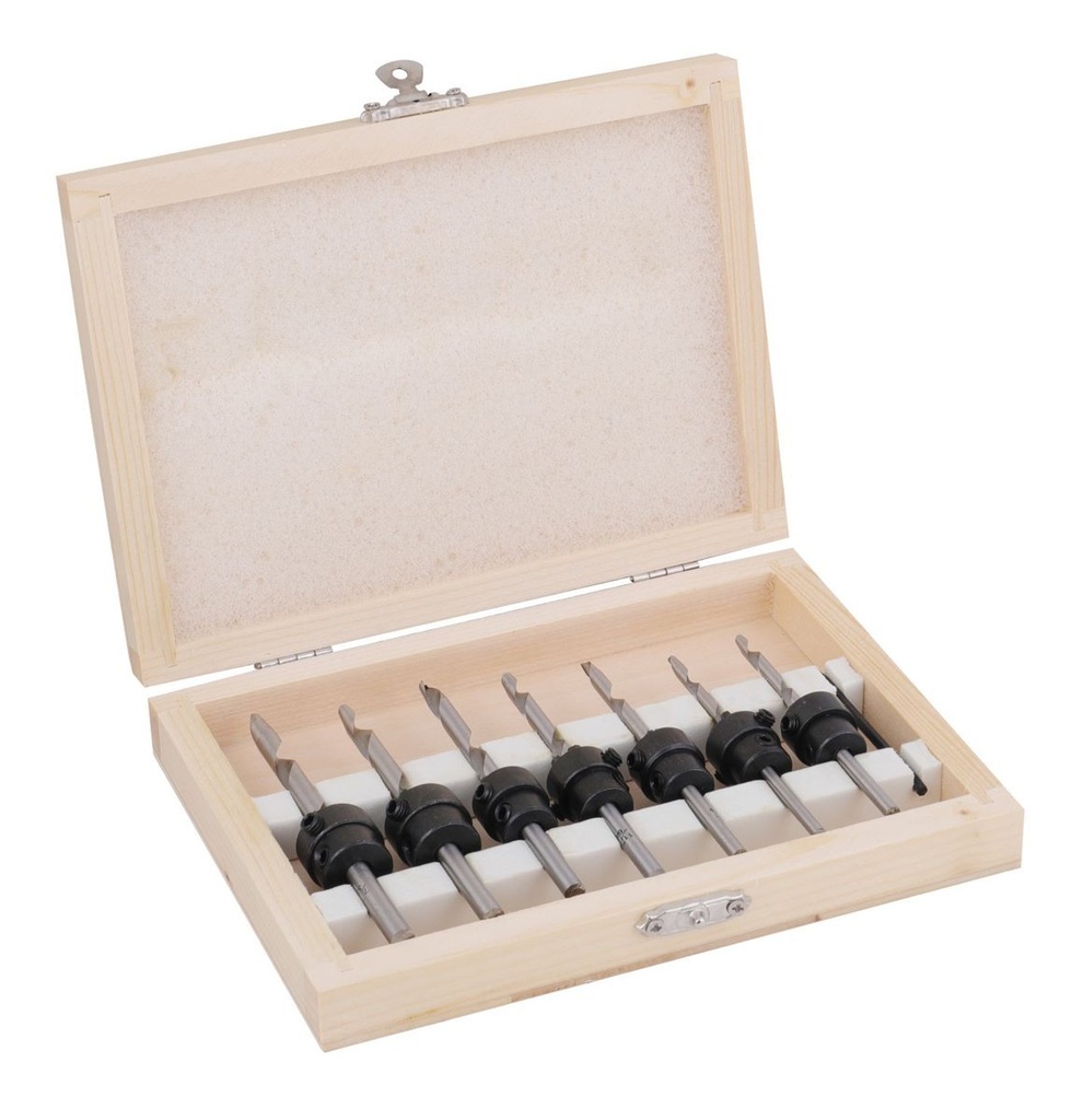 [511071] (7 Pcs ) Juego De Brocas Avellanadoras