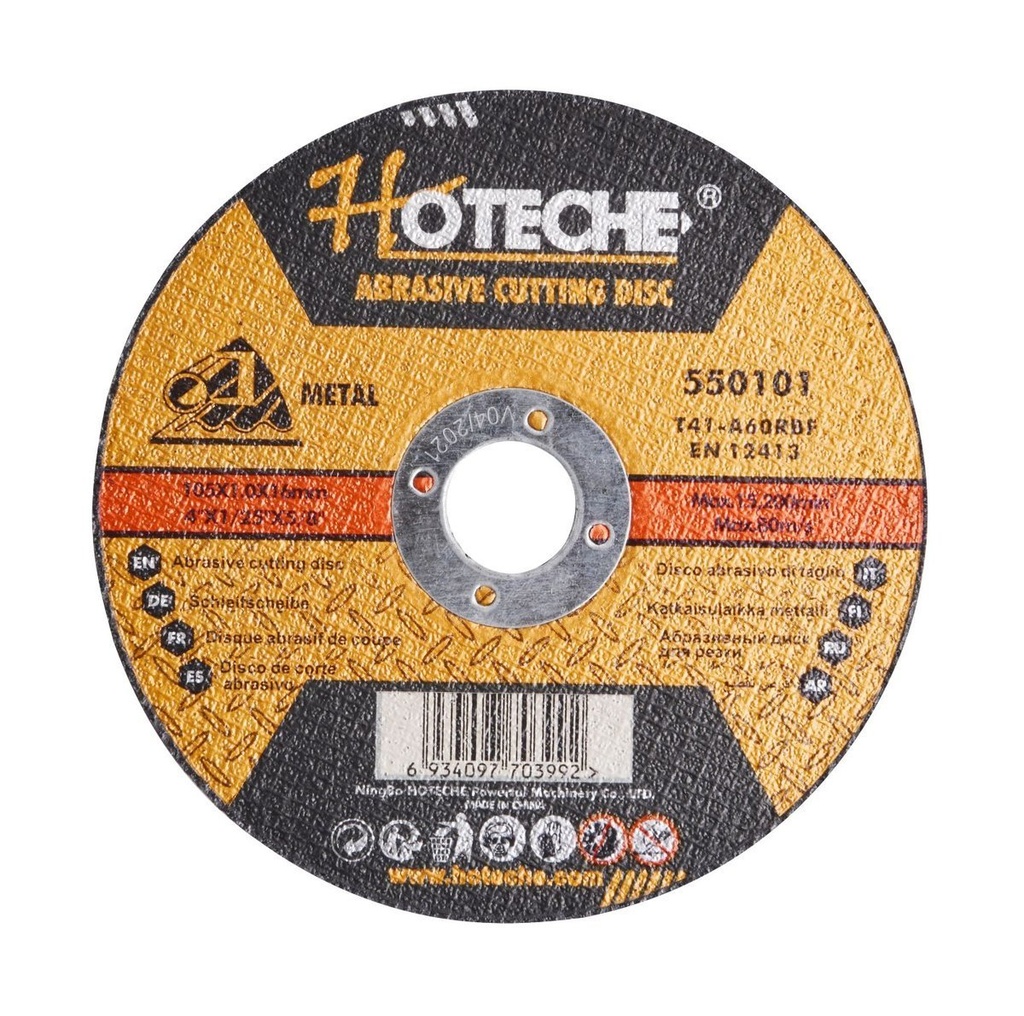 [550101] 4" Disco De Corte Para Metal T41-105
