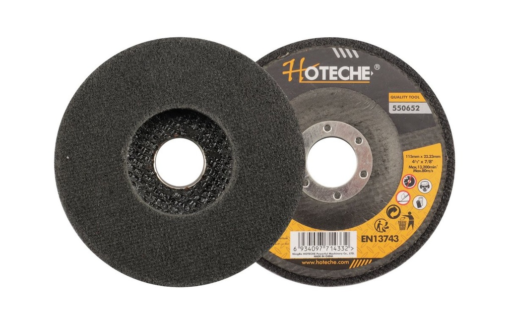 [550652] 4.5" Disco Esponja Para Pulir (metal)
