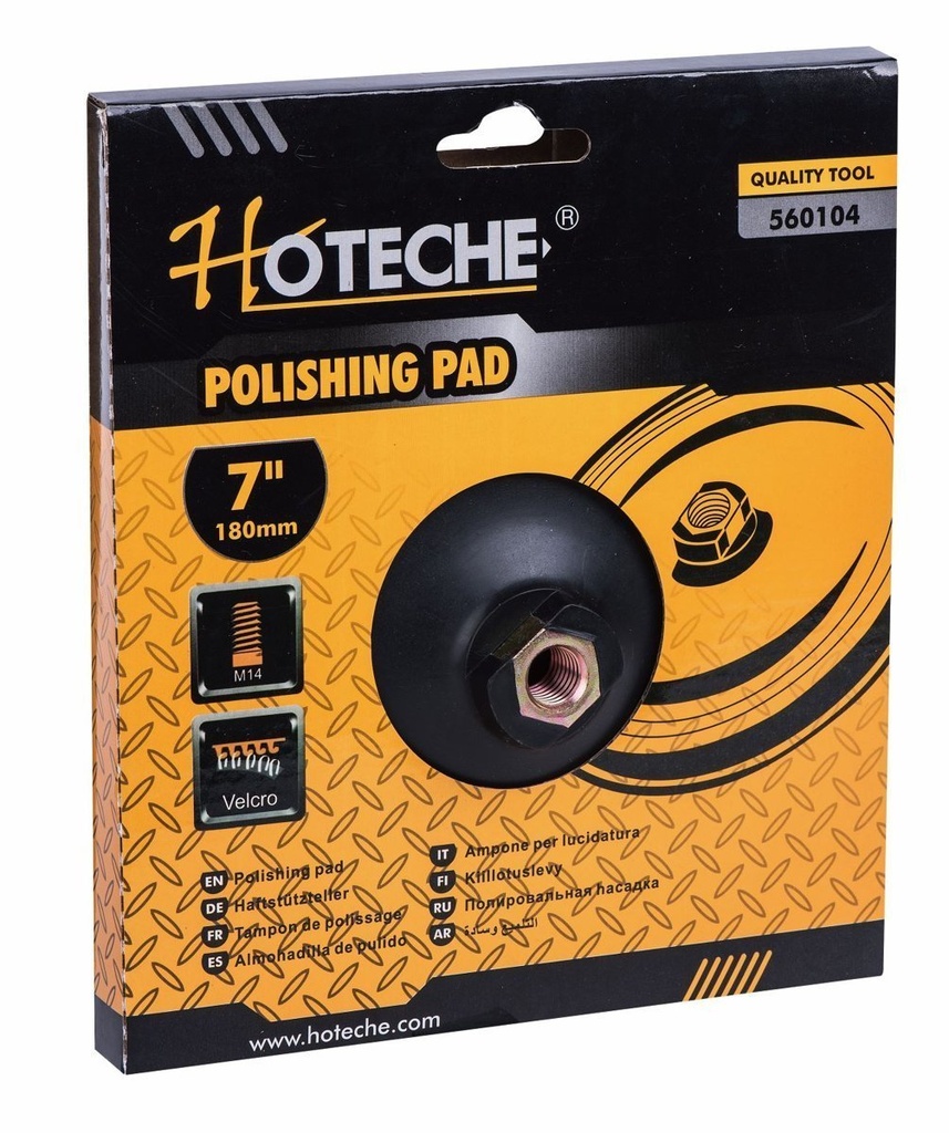 [560104] (7") Base De Discos Con Velcro M14