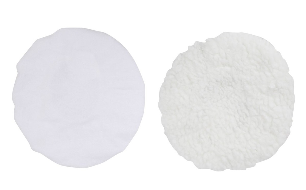 [560412] 10" Disco Lana Para Pulir 2Pcs