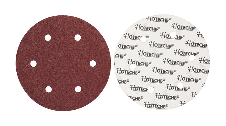 [560833] 9" 10PCS Disco de Lija con Velcro #80