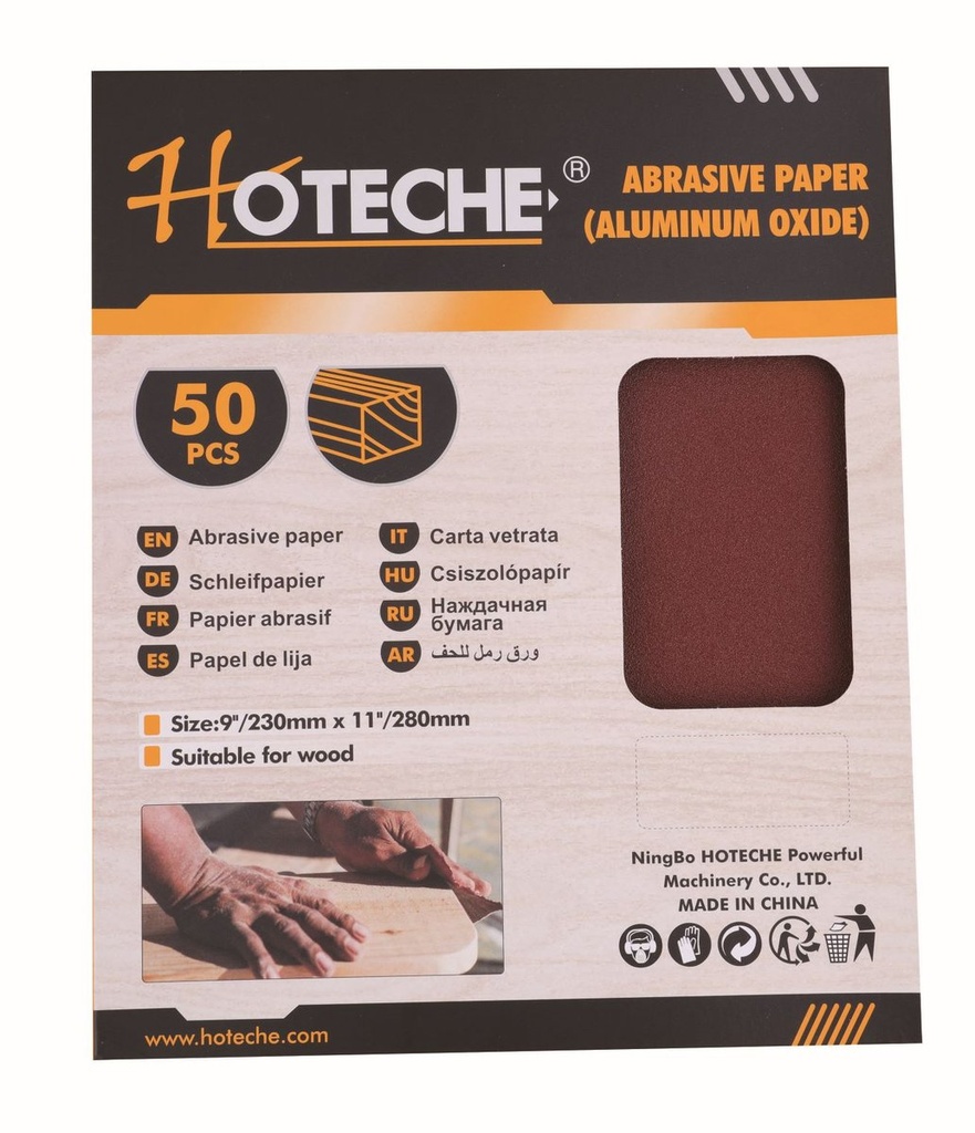 [560955] 50pcs PAPEL De Lija NO-Lavable #180