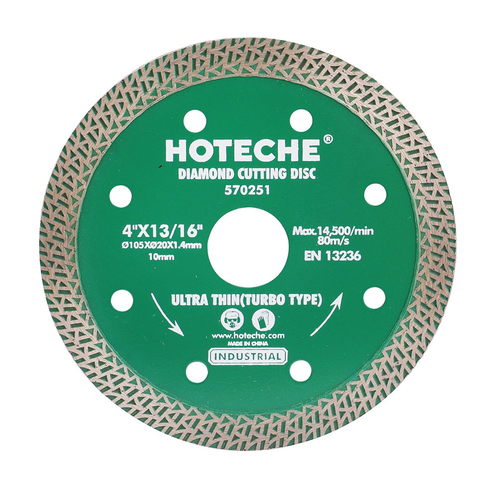 [570252] 4-3/8" Disco De Corte De Diamante (Tipo Turbo) 1.4mm